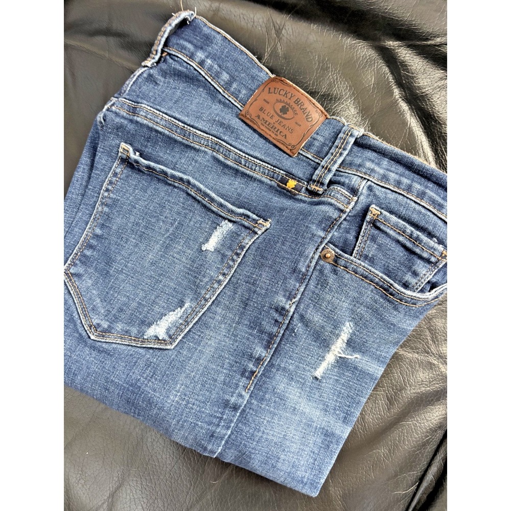 Lucky Brand Jeans High Rise Skinny Bridgette Ankle Women's 6/28
